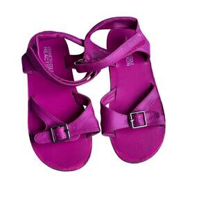 Kenneth Cole Pink Gladiator Sandals Girls Size 12